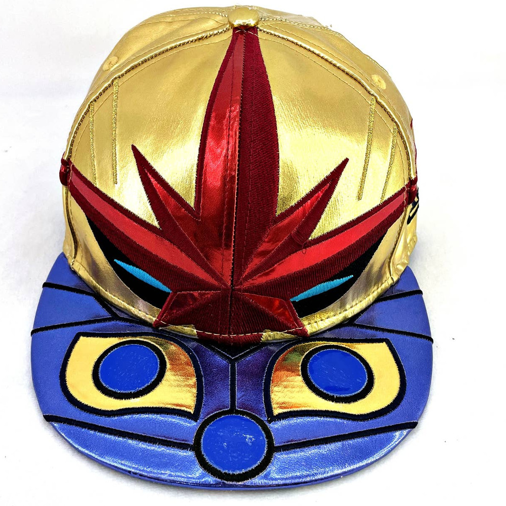 Rare Marvel Nova Corps LTD Ed. New Era 59Fifty Baseball Cap Hat Sz. 8 READ